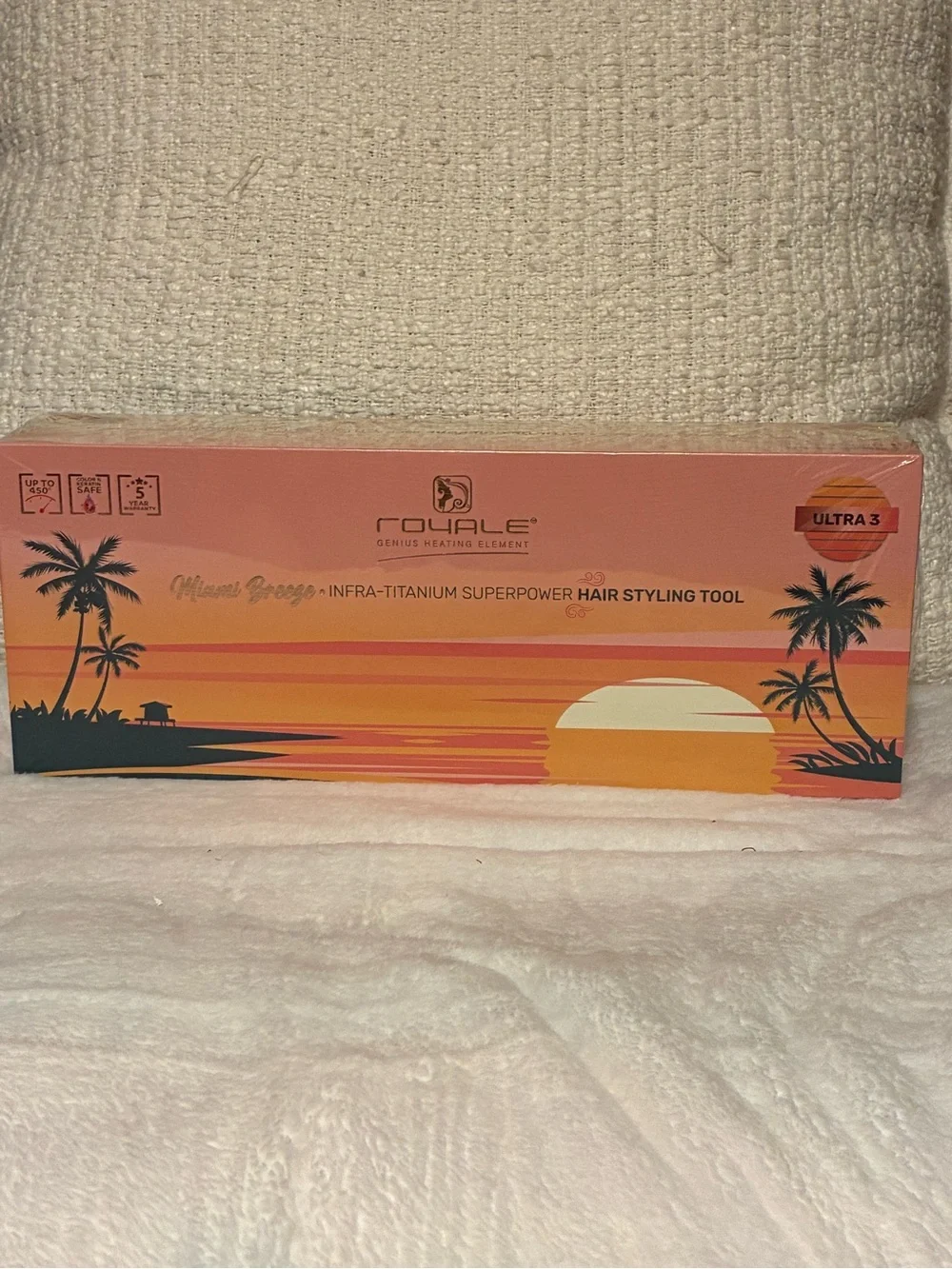 Ultra 3 Sunset Orange Hair Styling Tool
